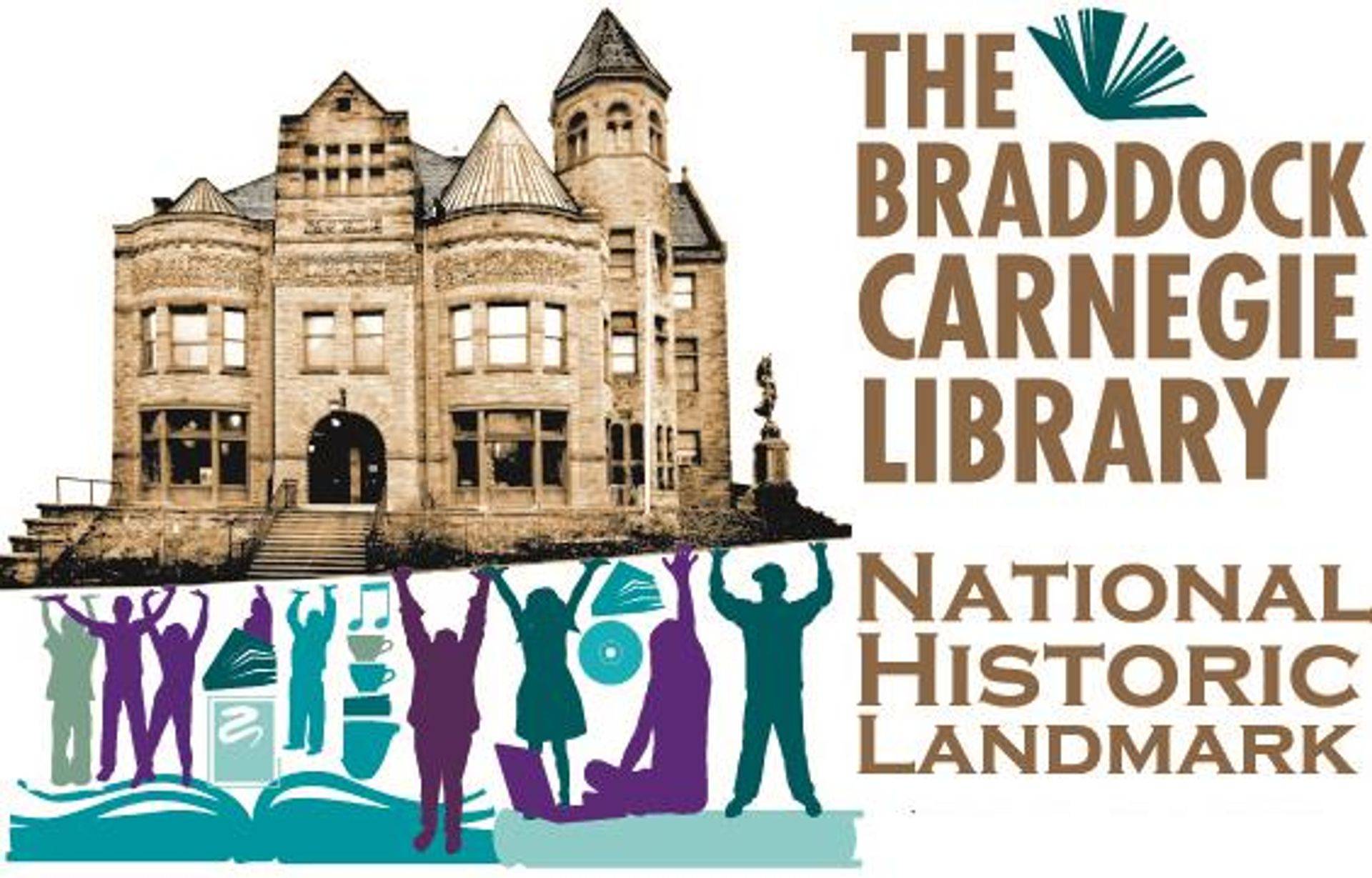 braddock carnegie library logo