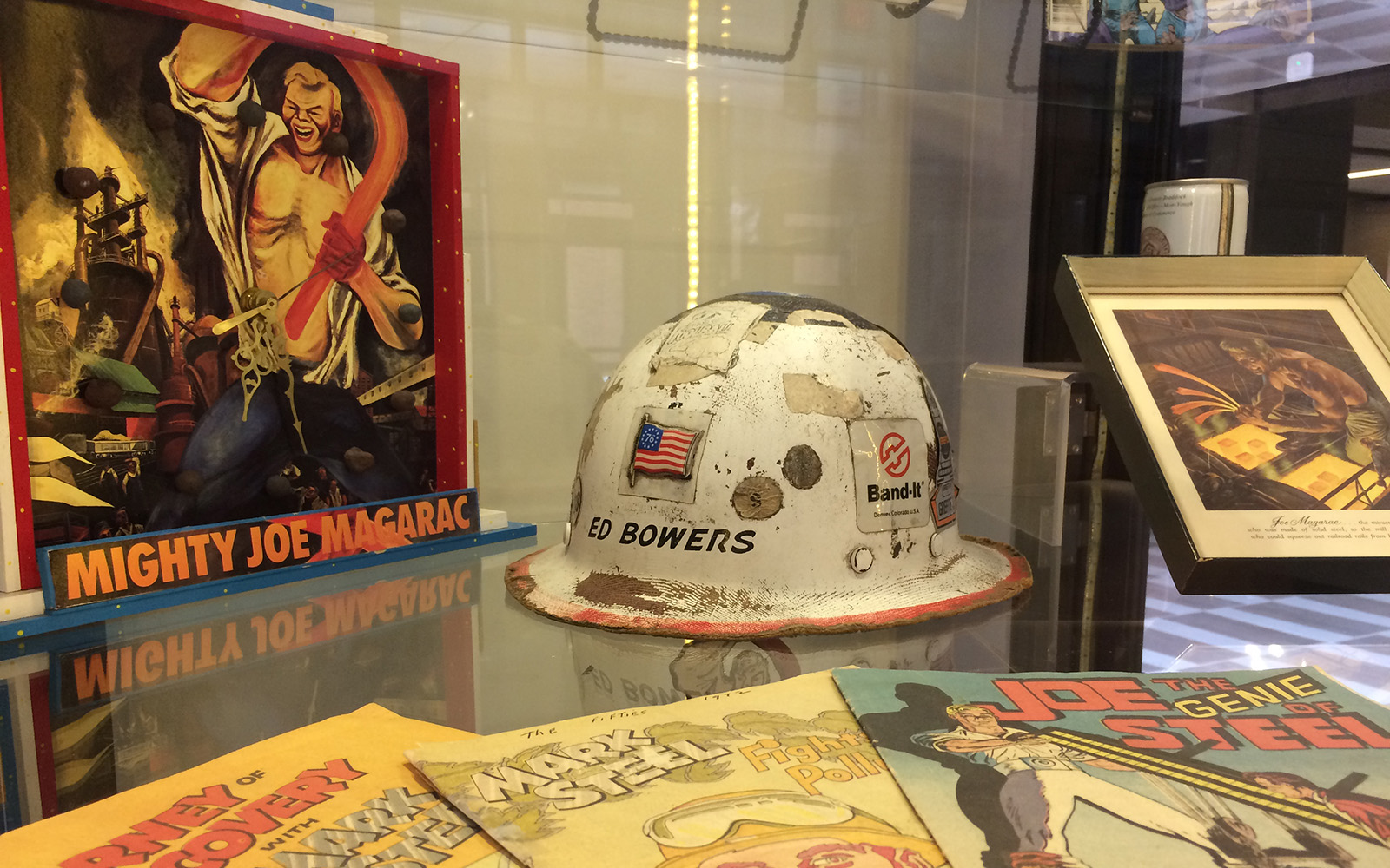 steel case contents with joe magarac