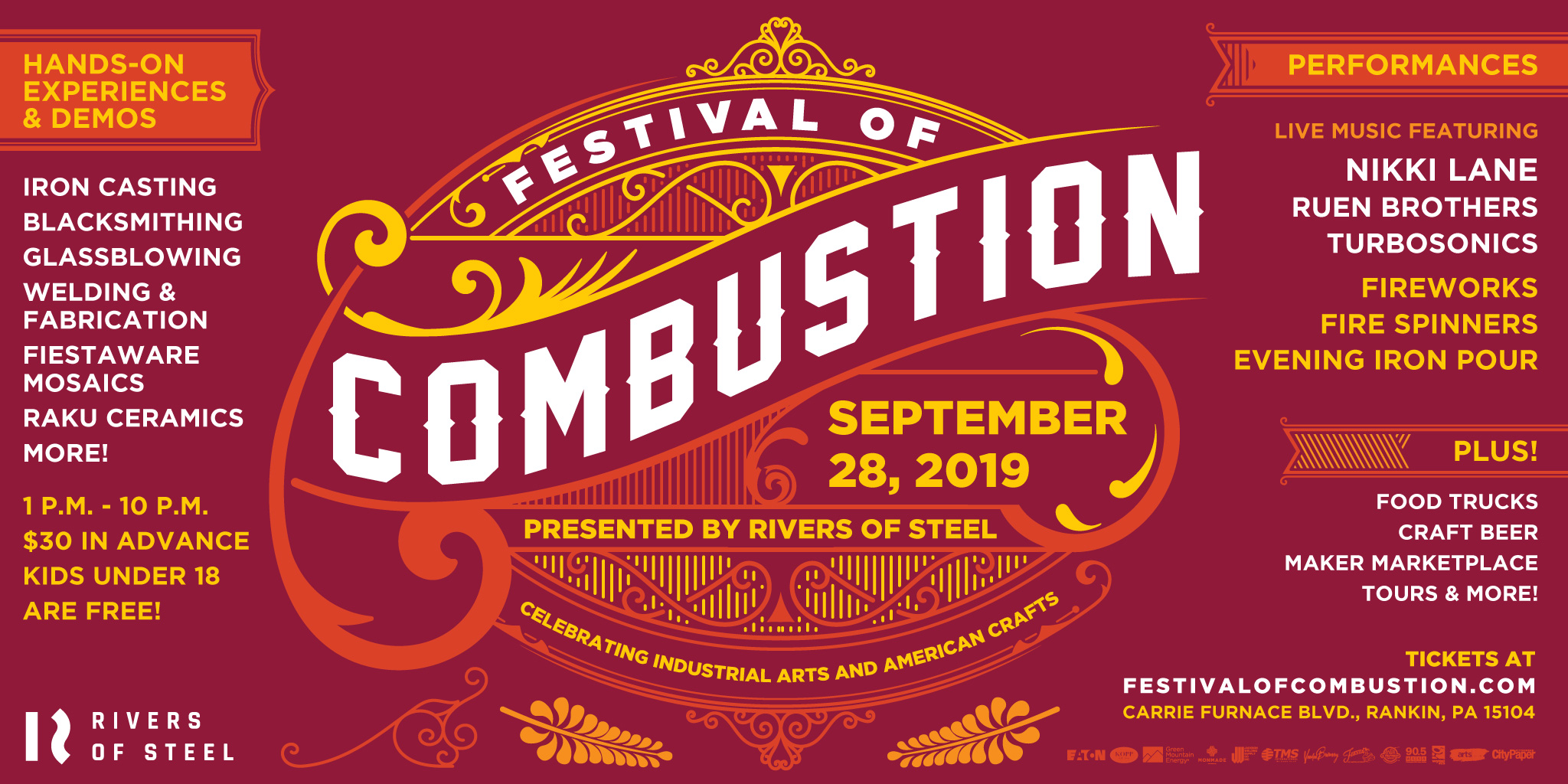 Fifth Annual Festival of Combustion — Rivers of Steel