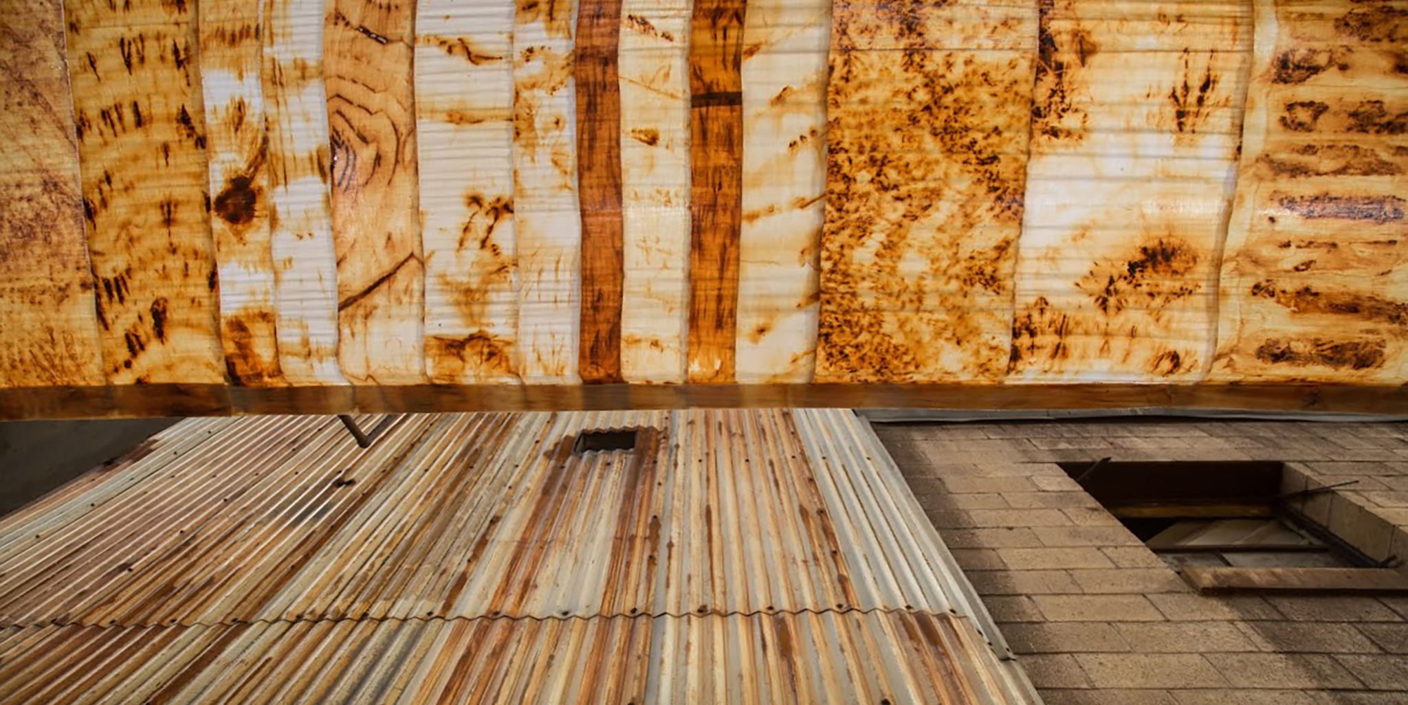 hero image for alloy pittsburgh 2015. detail of rose Clancy's installation