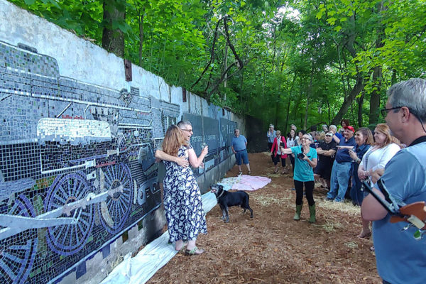 Debut of Little Giant Mosaic at the Ruins Project