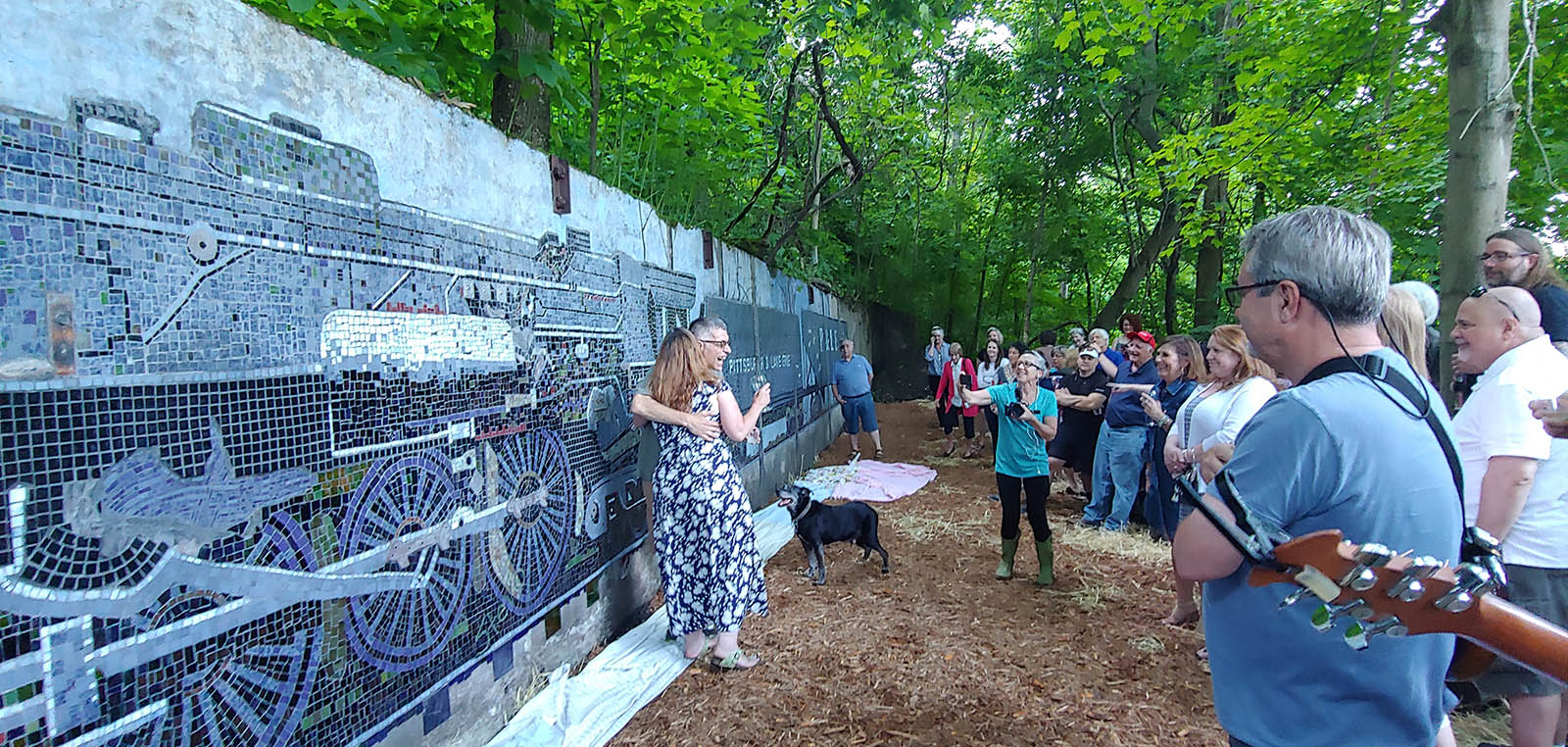 Debut of Little Giant Mosaic at the Ruins Project