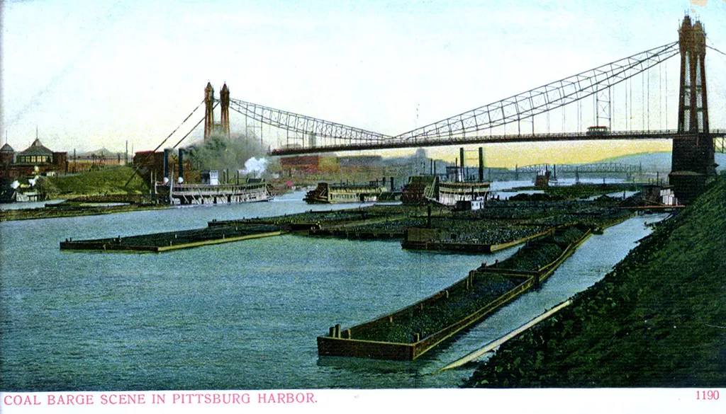 Historic Images of Coal Barges
