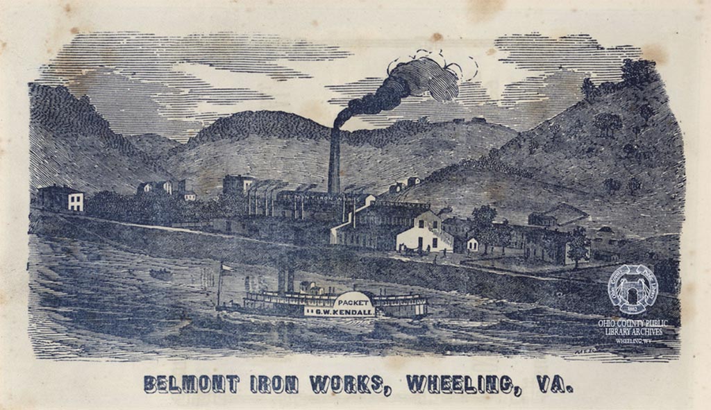 An Illustration of the Belmont Iron Works
