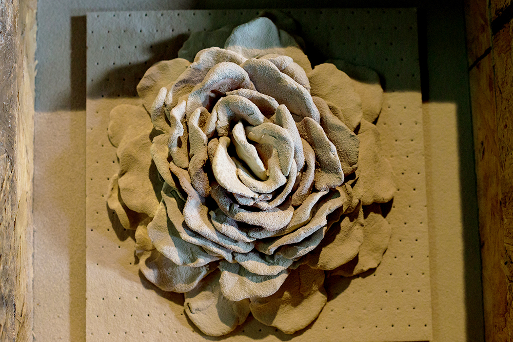 clay mold ready for resin bonded sand