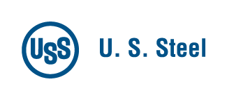 blue United States steel logo