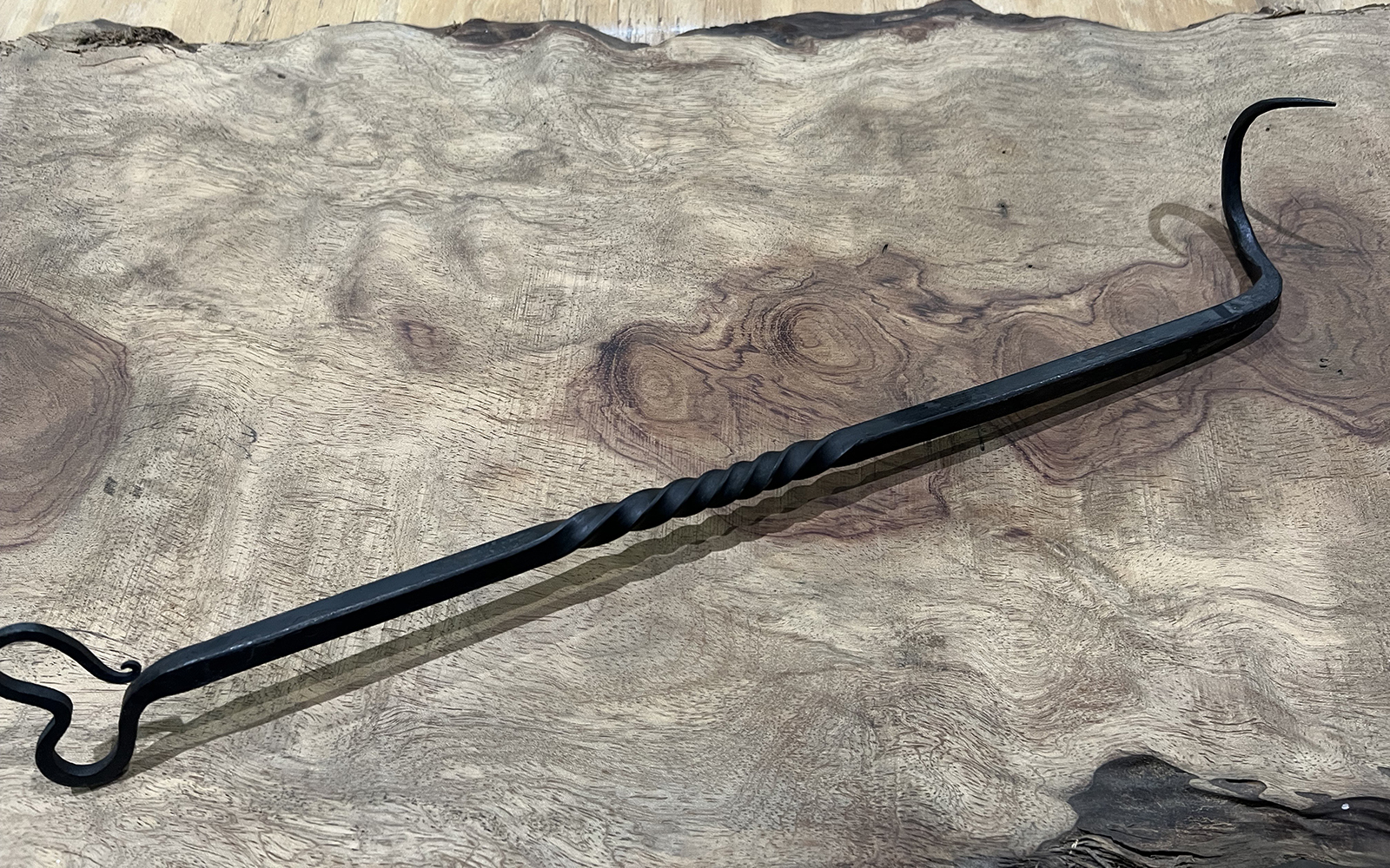 image of a forged bbq tool