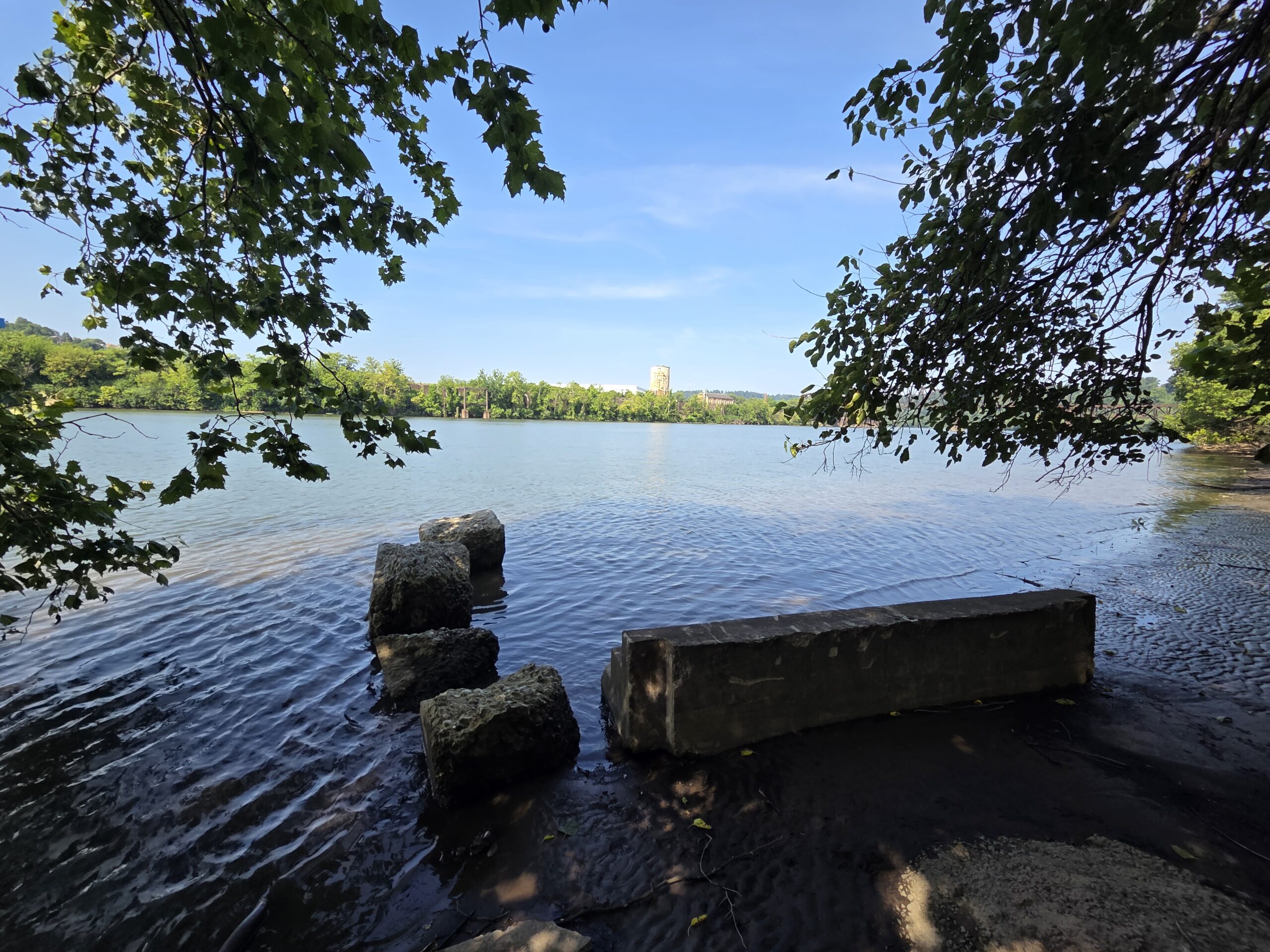 Shoreline of the Carrie Blast Furances